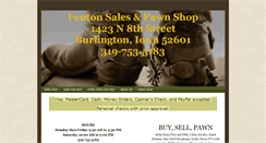 Desktop Screenshot of fentonsalespawn.com